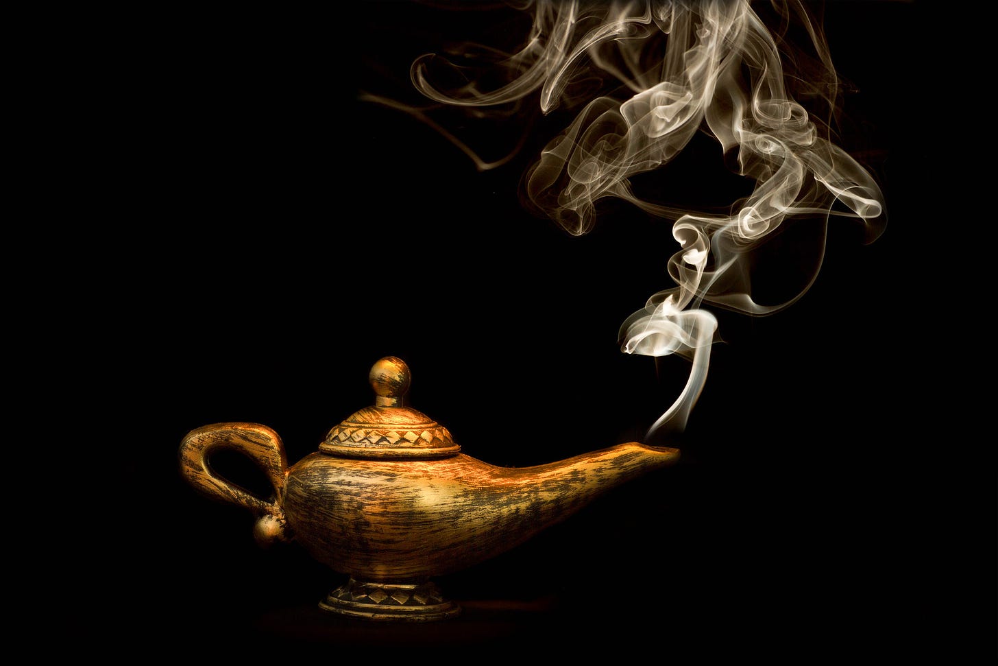 Image of a genie's lamp