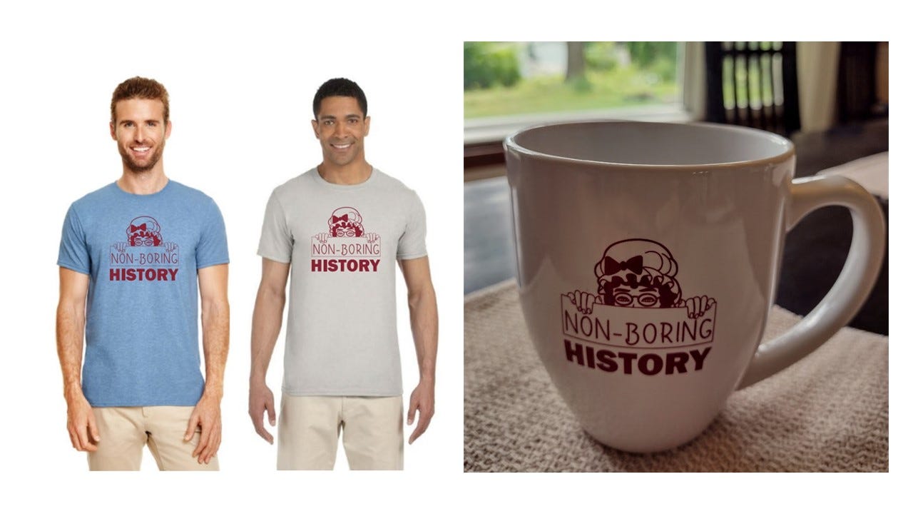 Models in NBH T shirts and NBH coffee mug