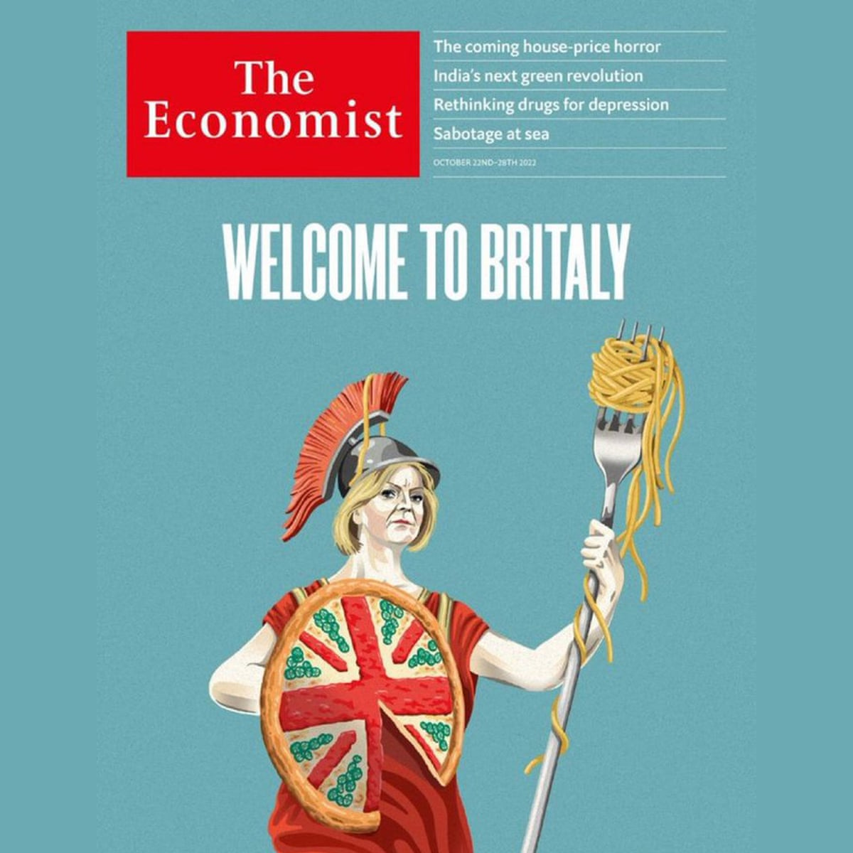 Italy slams Economist 'Welcome to Britaly' cover for rehashing stereotypes  | Italy | The Guardian