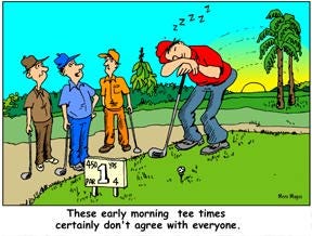 Golf Cartoons