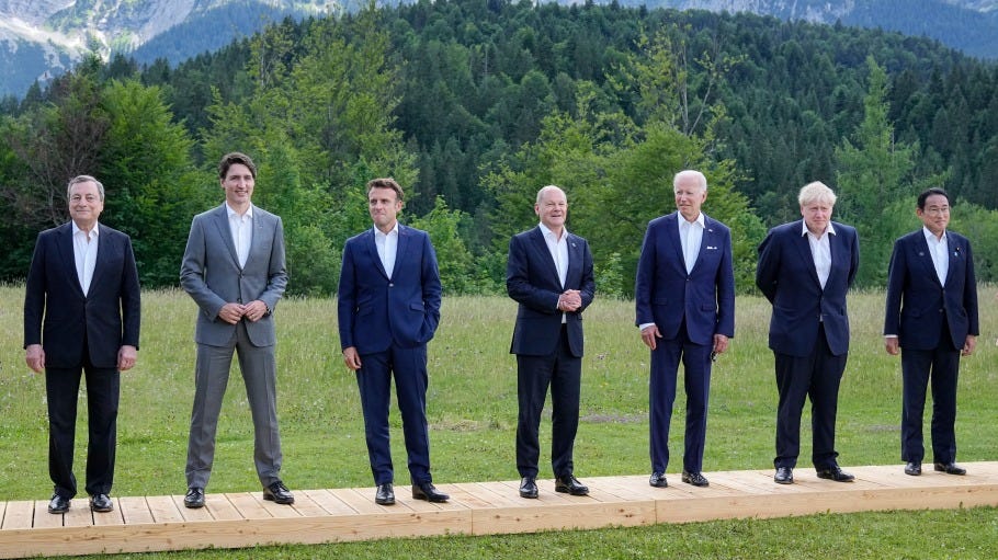 G7 Leaders and the Death of the Necktie at the 48th Summit Germany – WWD