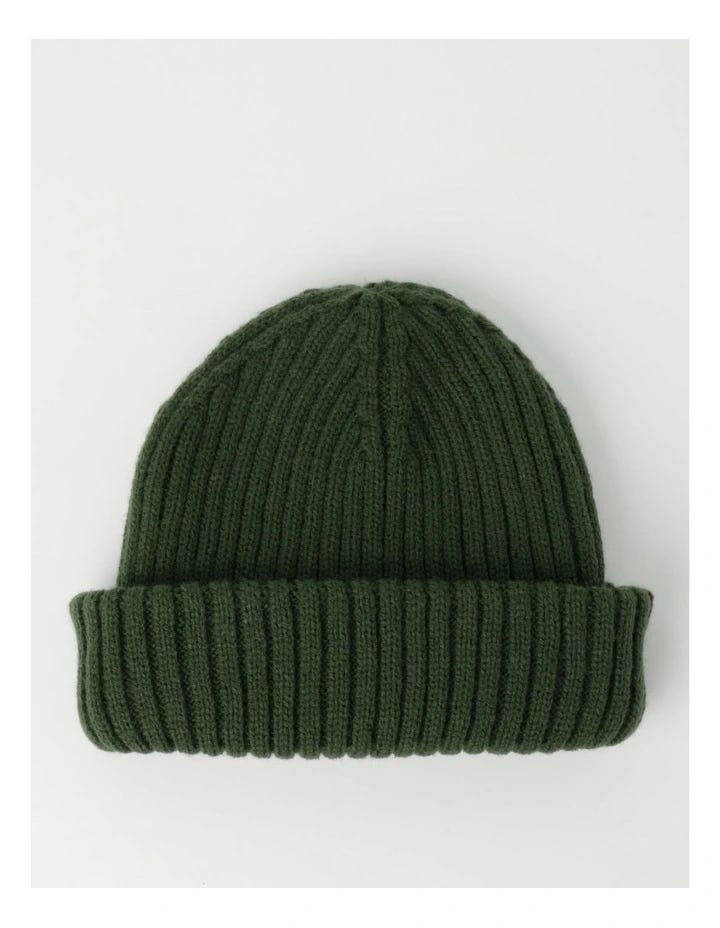 Fisherman Beanie Khaki image 1