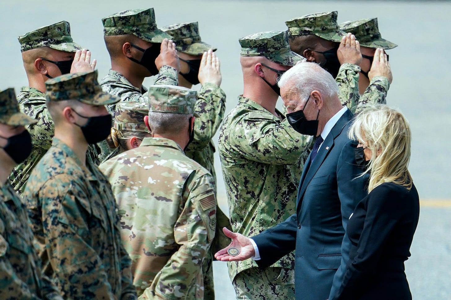 Biden praises airlift, defends departure from 'forever war' - WHYY