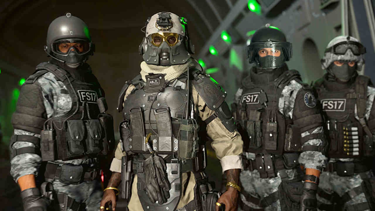 A group of soldiers in Warzone 2