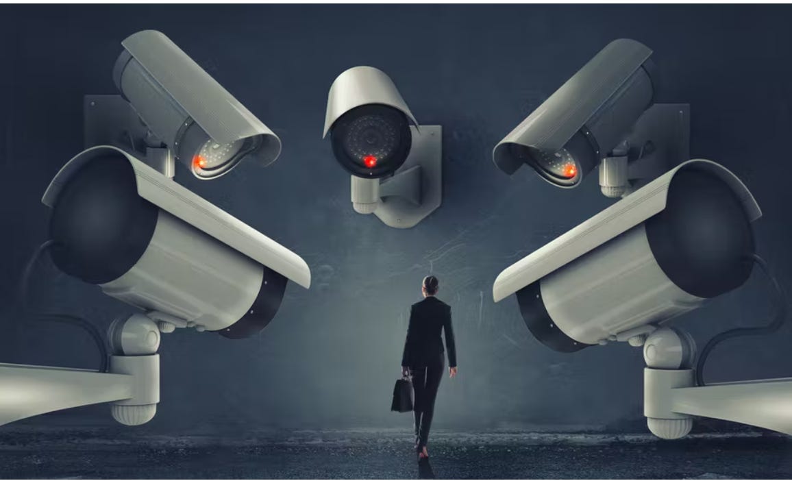 Survaillance: you are being watched, even if no one is looking for you