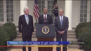 Former Presidents Obama, Bush and Clinton agree to publicly take COVID-19  vaccine once available - ABC Columbia