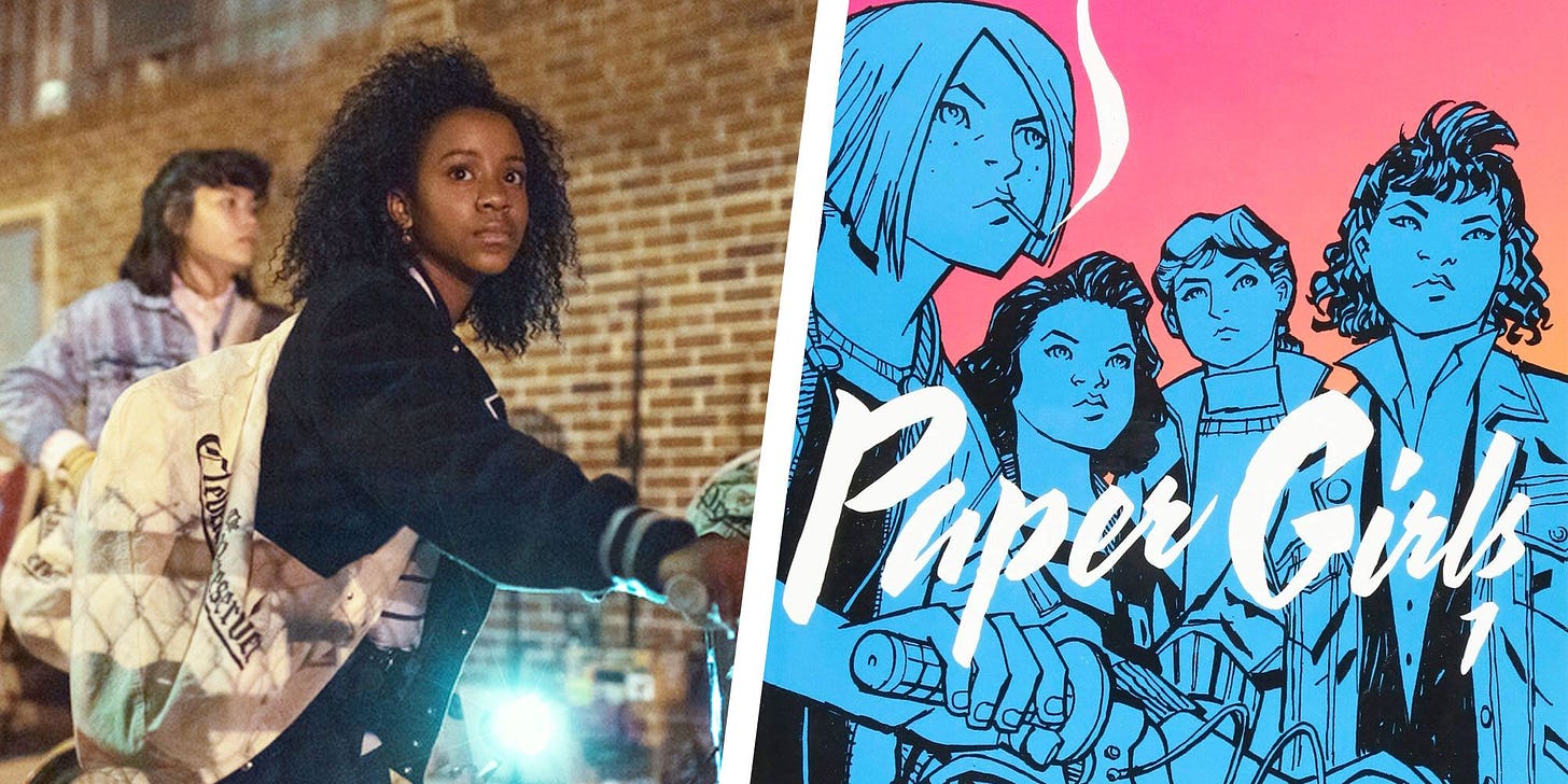 Is Amazon's Paper Girls Based on Comics? Read Image Comic Series