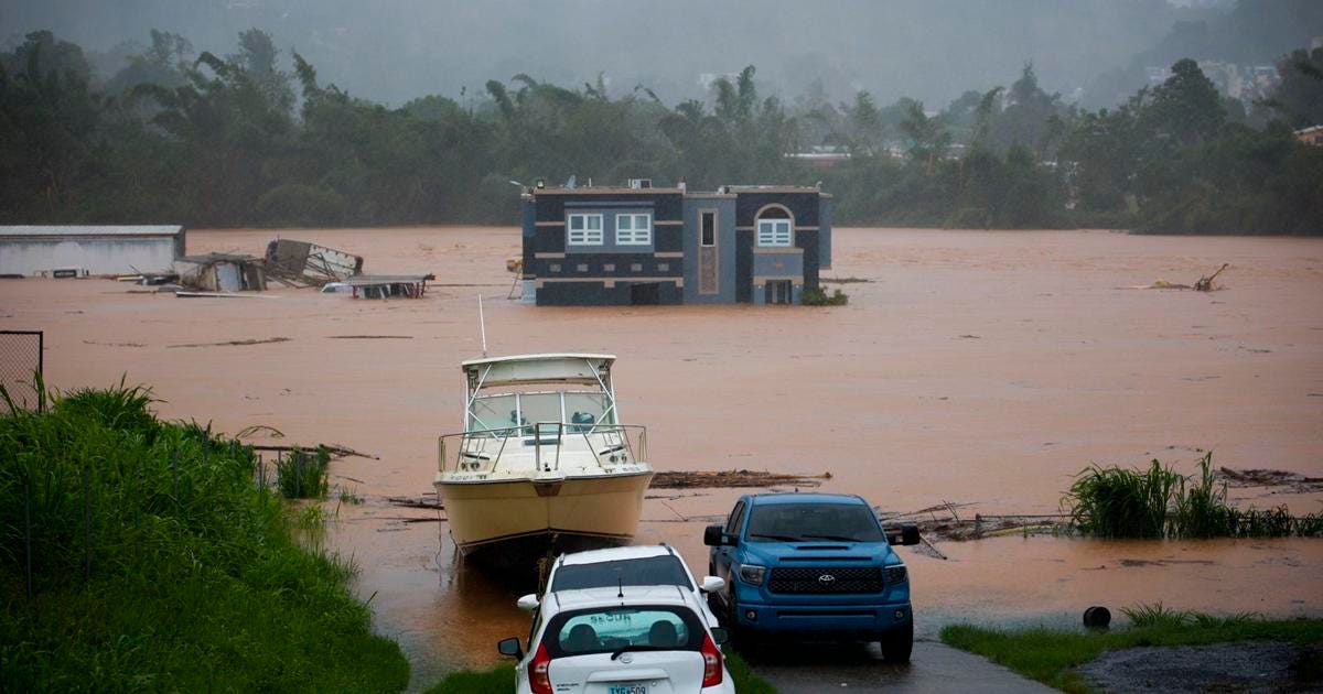 Hurricane Fiona rips through powerless Puerto Rico | Nation & World |  heraldbulletin.com