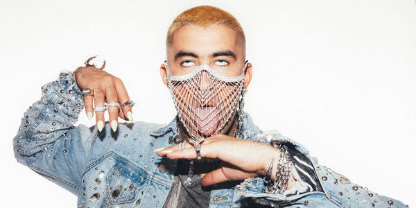 1.) Paper Mag (cover): The ripple effect of Bad  Bunny