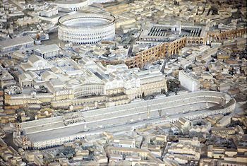 Circus Maximus - | Model of ancient Rome in the Imperial era ...