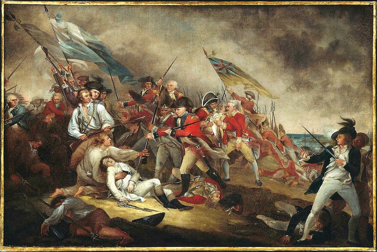 The Death of General Warren at the Battle of Bunker’s Hill, June 17, 1775