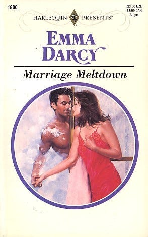 Book cover of Marriage Meltdown by Emma Darcy