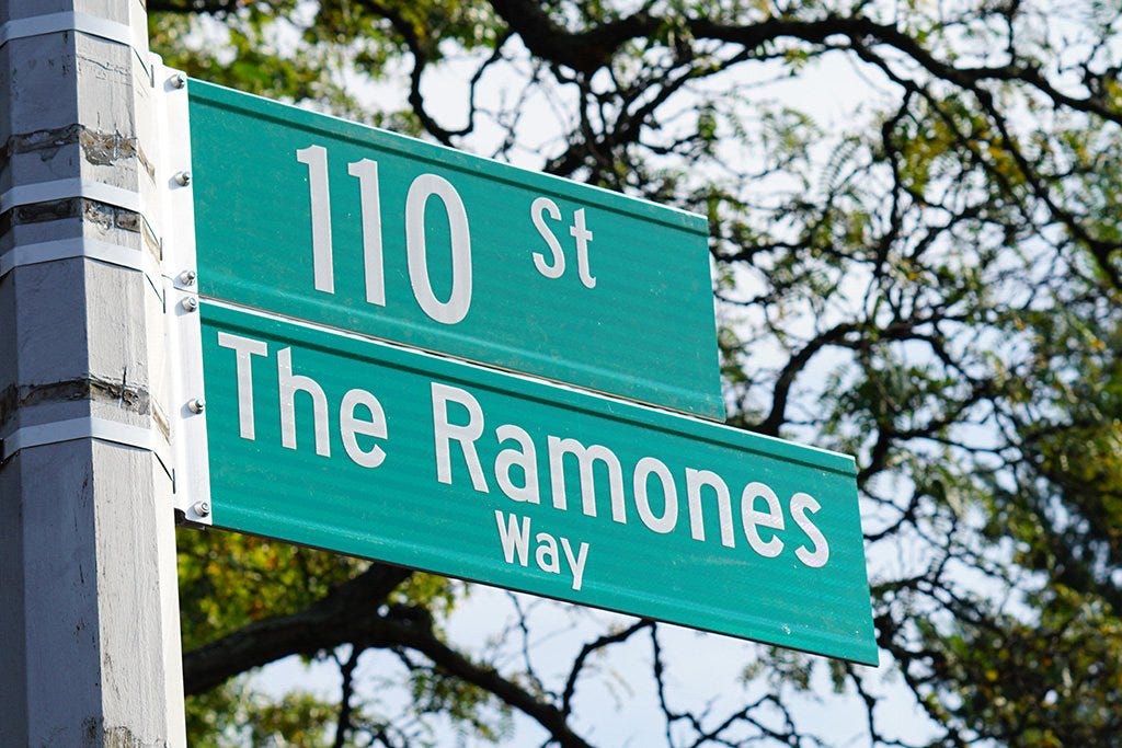 Ramones on Twitter: &quot;Watch the “Ramones Way” naming ceremony in its  entirety: https://t.co/wVRGfHYGye… &quot;