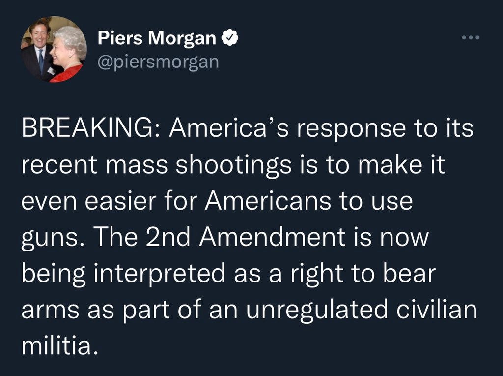 Piers Morgan twit