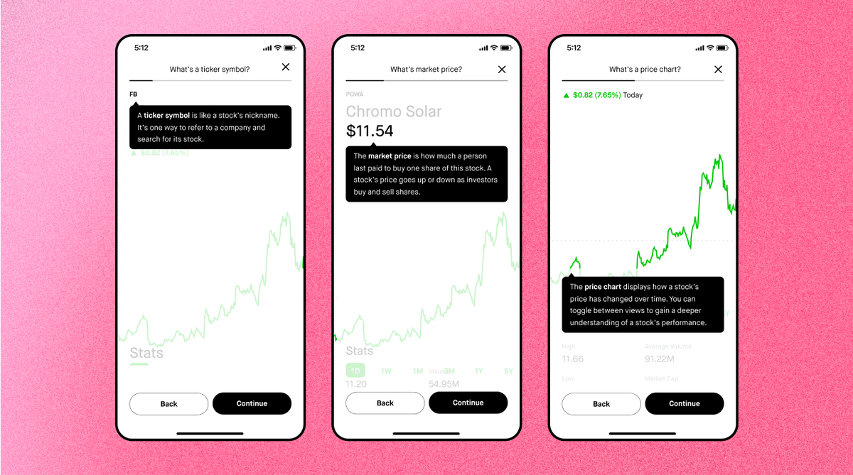 Robinhood debuts First Trade Recommendations for beginner investors - The  Verge
