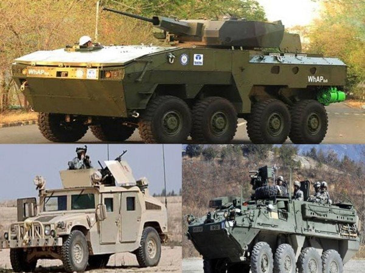 Army to choose from Tata, American Stryker and Humvee for its ...