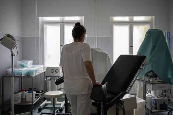 At a clinic where abortion services are provided in Berlin. Lawmakers voted on Friday to end a law that criminalized doctors for publicizing abortion services.