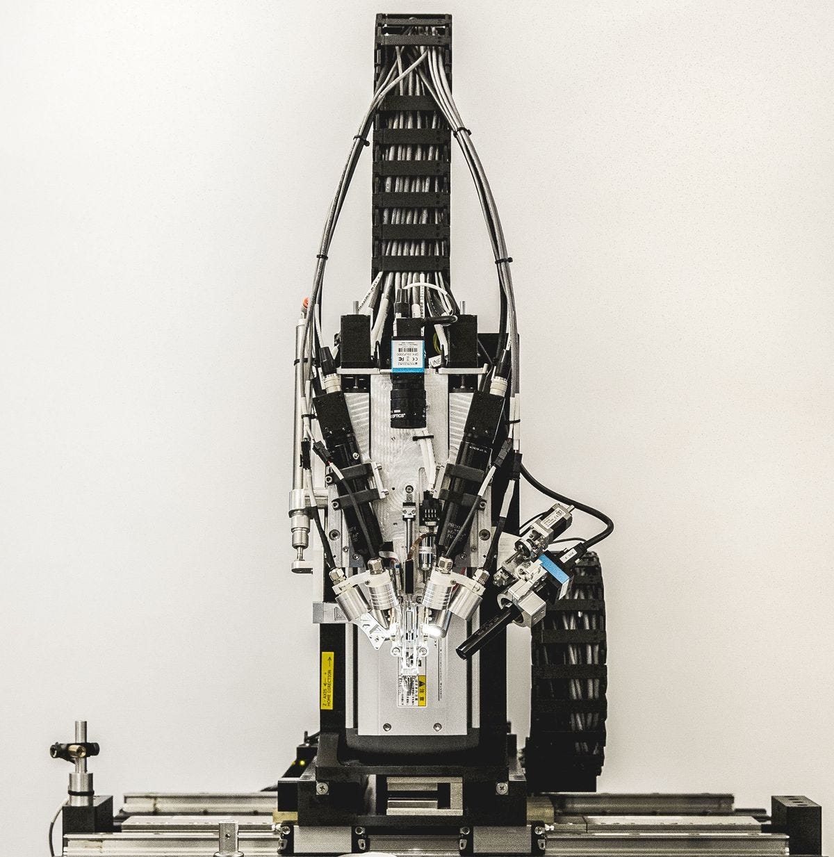 Neuralink’s machine for inserting the threads.