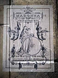 Poster art by ex voto fecit in Rome