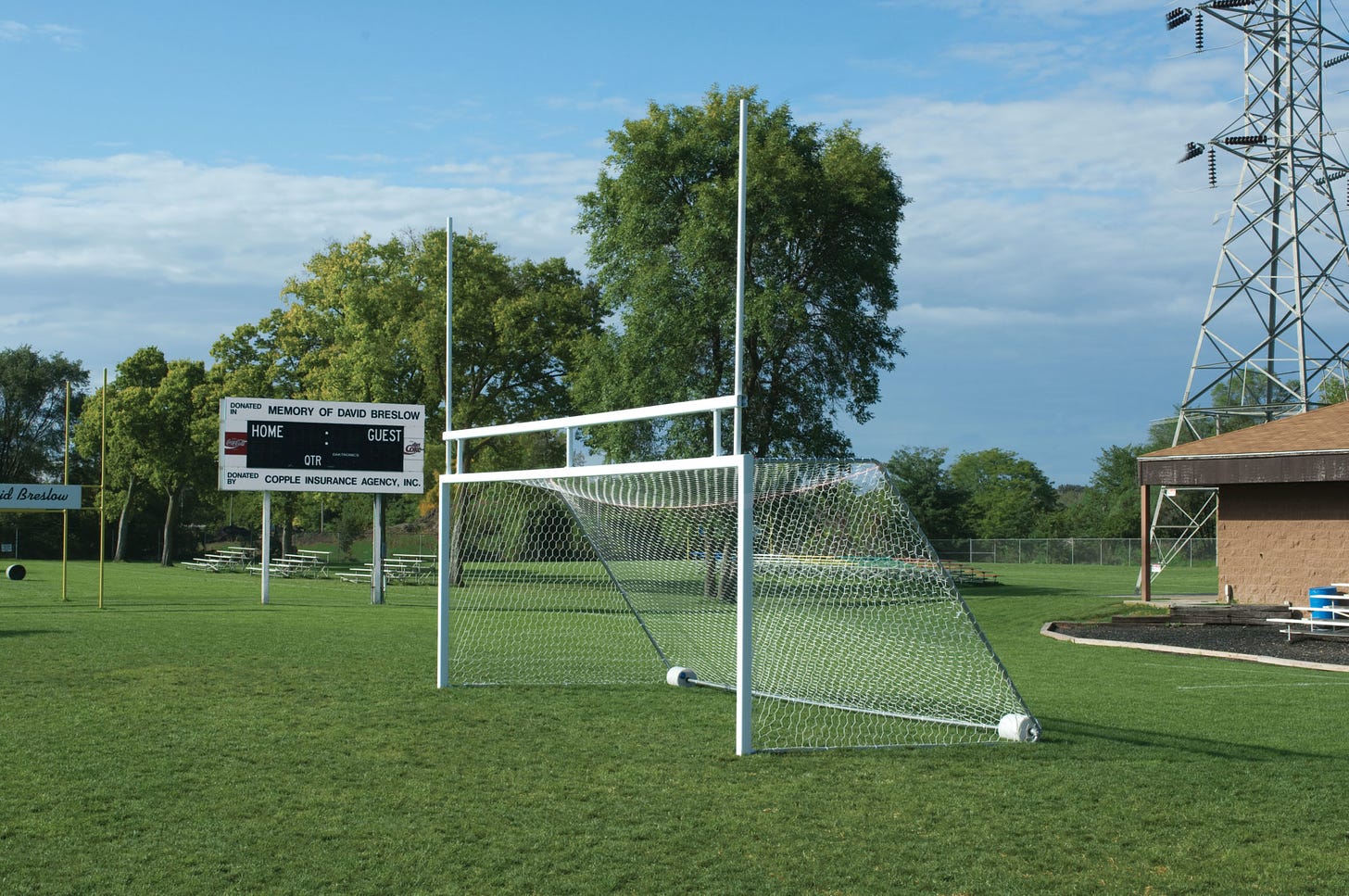 Combo Portable Football/Soccer Goal - Bison, Inc.