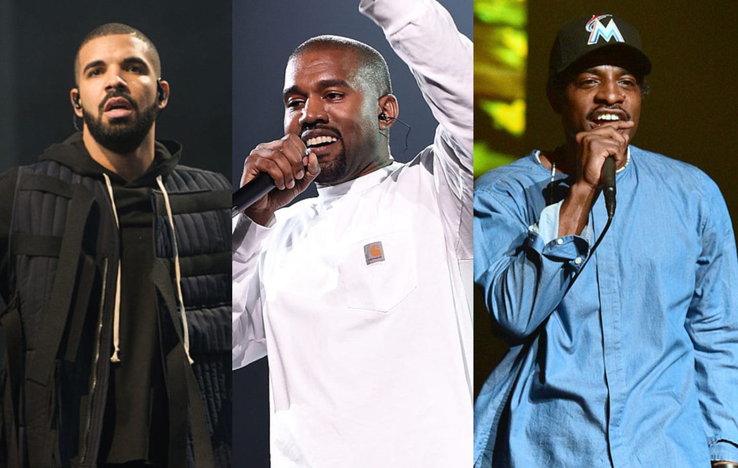 Drake leaks unreleased Kanye West track featuring mind-blowing Andre 3000  verse