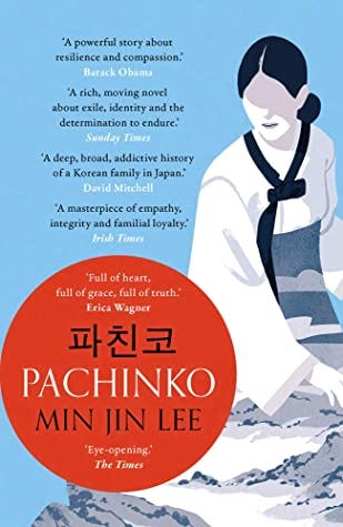 Cover for Pachinko by Min Jin Lee.