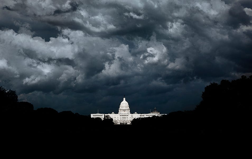Storm at the Capitol | I Like To Waste My Time