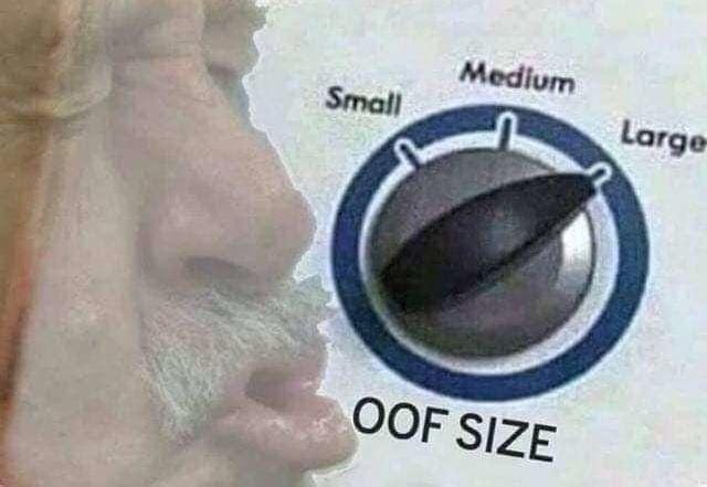 oof size large meme