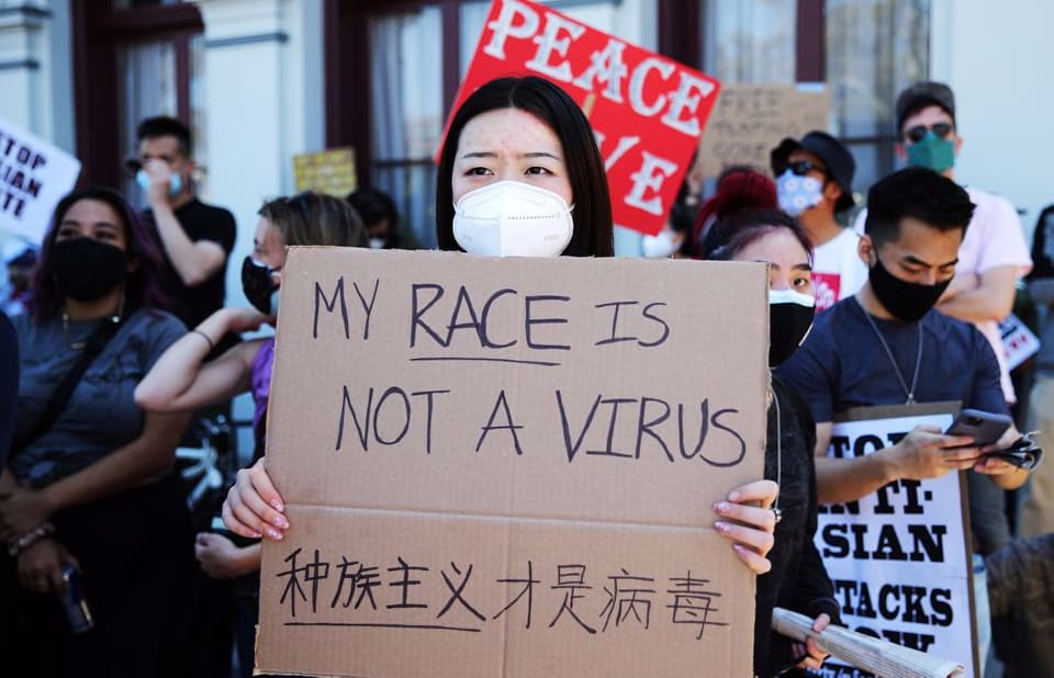 Some experts have partially attributed 2021's explosion of anti-Asian hate crime reports in San Francisco to anti-Asian and anti-Pacific Islander prejudice that was exacerbated by the COVID-19 pandemic.
