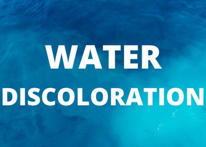 water nerds podcast water discoloration & residue