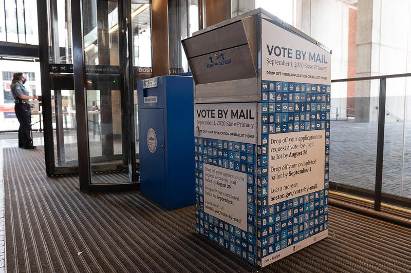 Dropboxes available for vote-by-mail applications, completed ballots ahead  of State Primary | Boston.gov