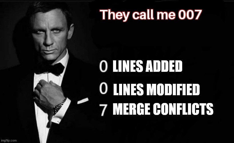 James Bond programming meme