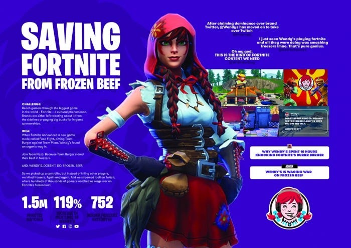 How Wendy's And VMLY&R Reached The Adblock Generation By Smashing Freezers  In Fortnite | The Drum