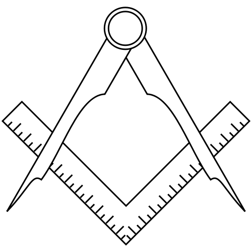 freemason and mormon square and compass