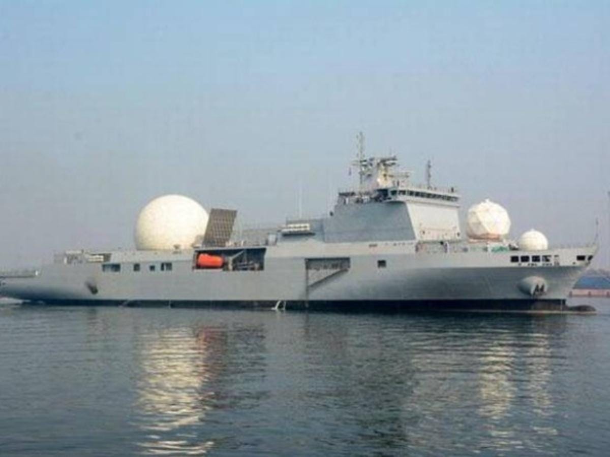 INS Dhruv - India&#39;s First Indigenous Nuclear Missile Tracking Ship