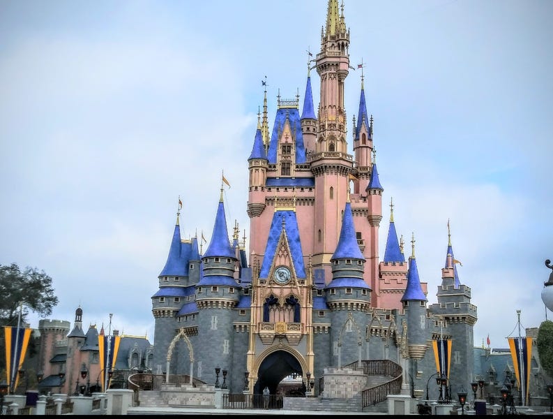 El castillo de Cenicienta, Disneyworld
