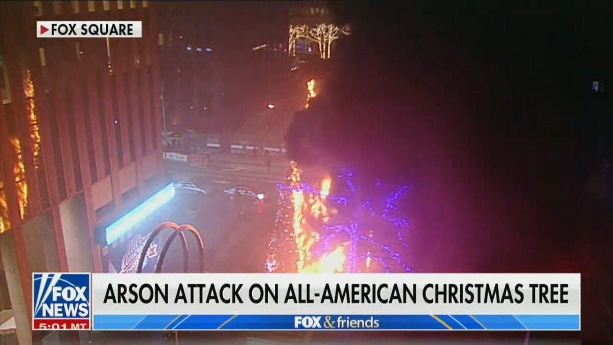 Craig Tamanaha Suspect Who Burned Fox News Christmas Tree
