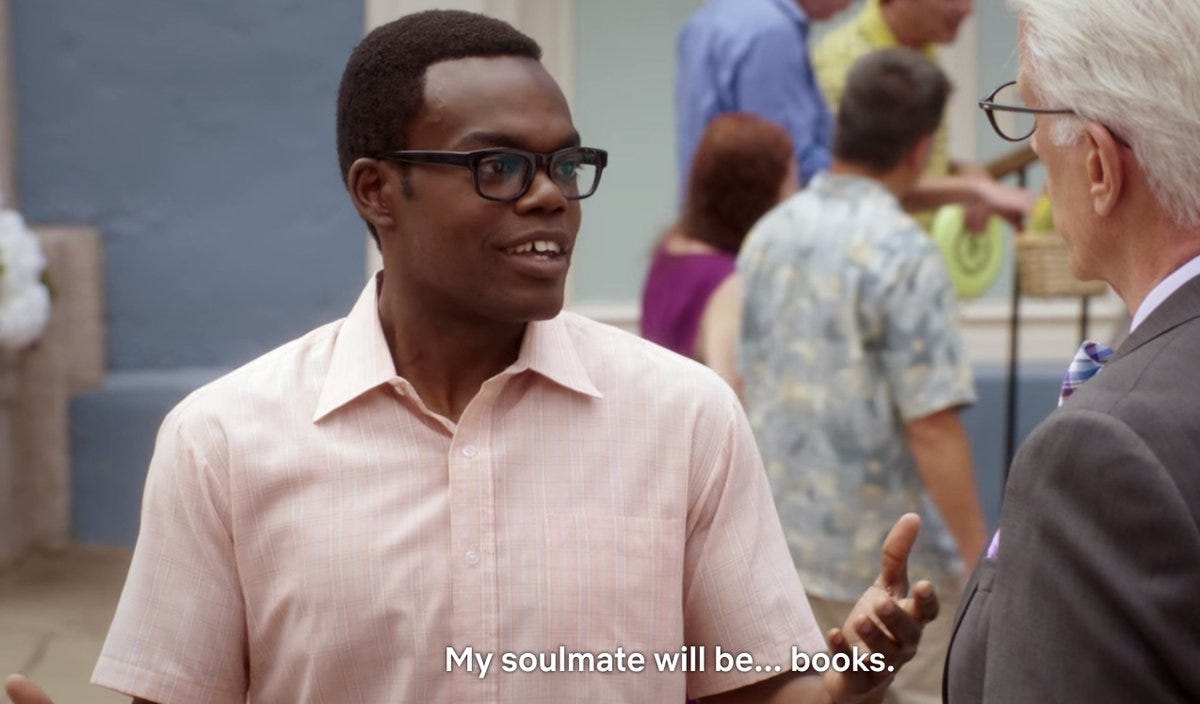 Books Are Magic on Twitter: &quot;When you make it to the Good Place and realize your  soulmate has been with you all along 🥰 @TheGoodPlaceNBC… &quot;