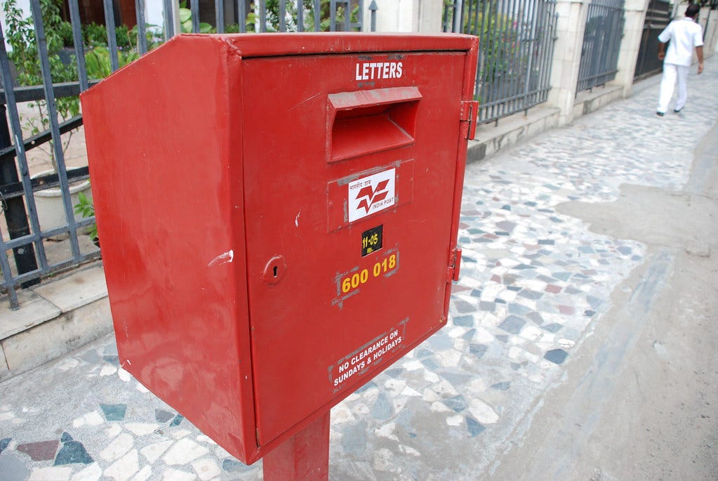 India Post box | jpowers65 | Flickr