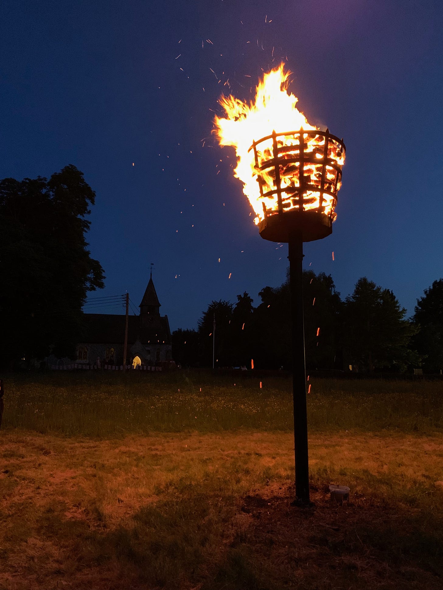 Platinum Jubilee celebration beacon