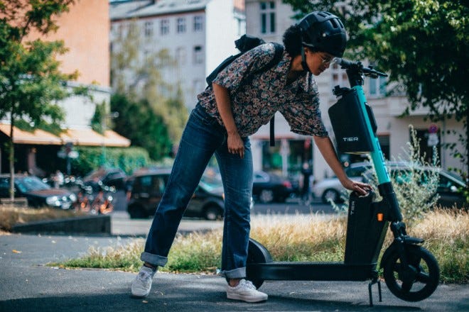 Tier launches &quot;most advanced e-scooter ever&quot; with user swappable batteries  | Products | micromobilitybiz