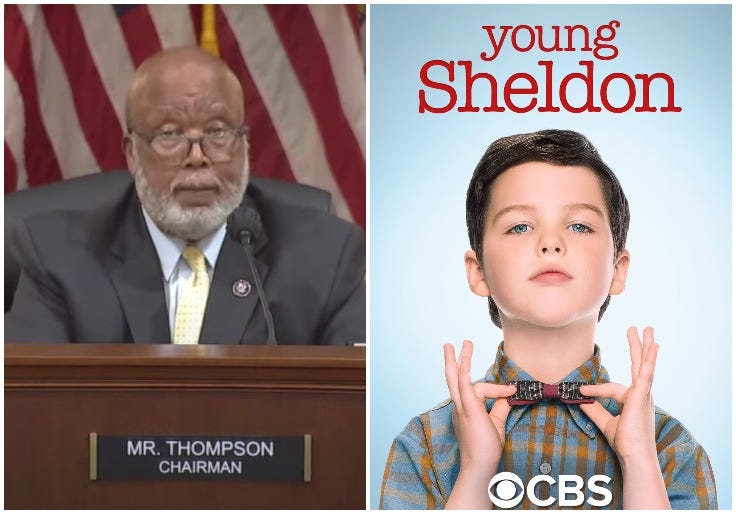 Resistance Porn Ratings Fail: Jan. 6 Committee Hearing Crushed by 'Young  Sheldon' Rerun