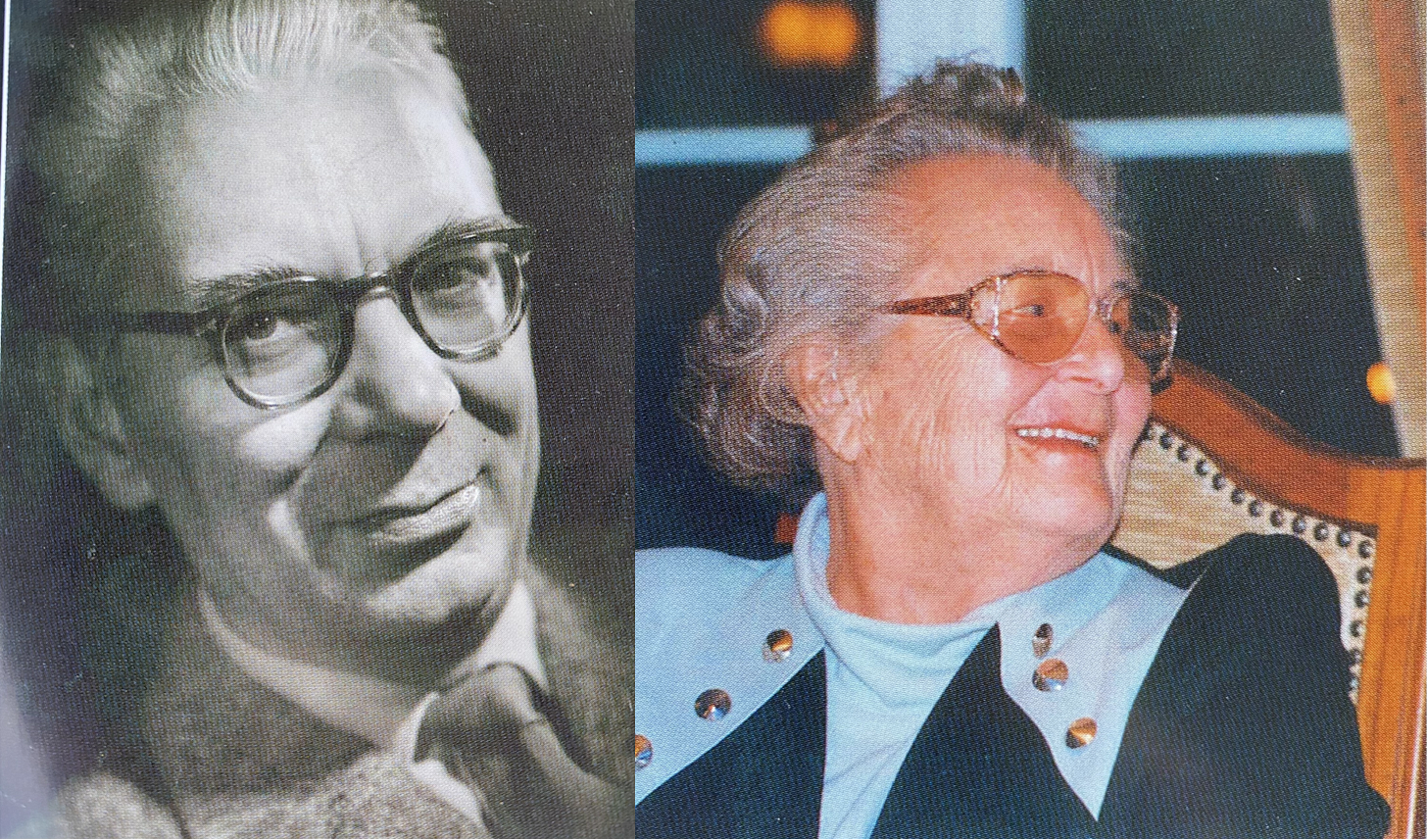 Eugen Schwab (l), Erika Schwab (r)