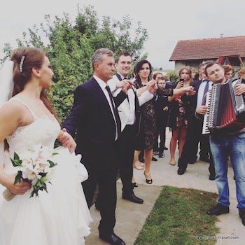 Balkan wedding