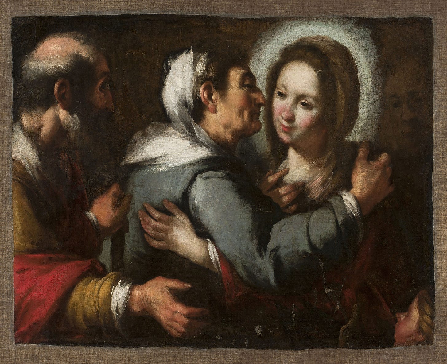 Visitation by Bernardo Strozzi (Italian, 1581-1644)