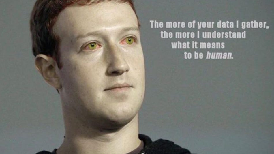 There's a whole meme community that doesn't think Mark Zuckerberg is human