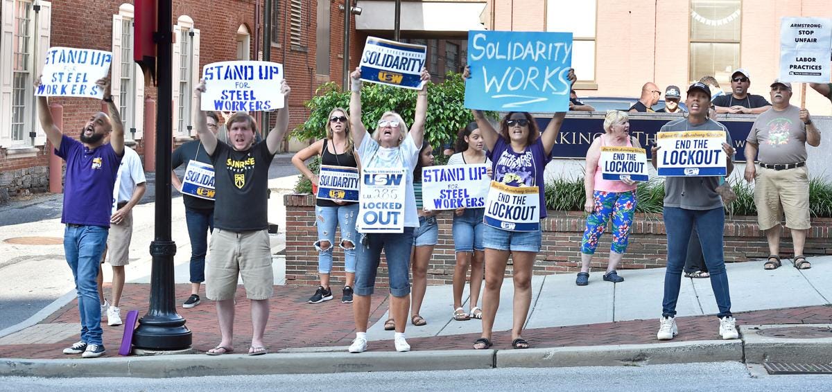Nine-Week Lockout Ends At Armstrong Flooring In Pennsylvania - 180 USW-Represented Employees Set To Return To Work Next Week After Ratifying New Contract