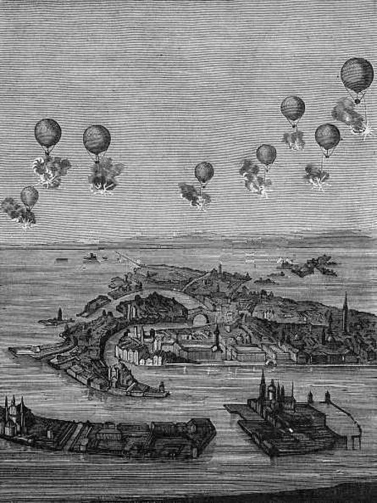 history of drones balloons