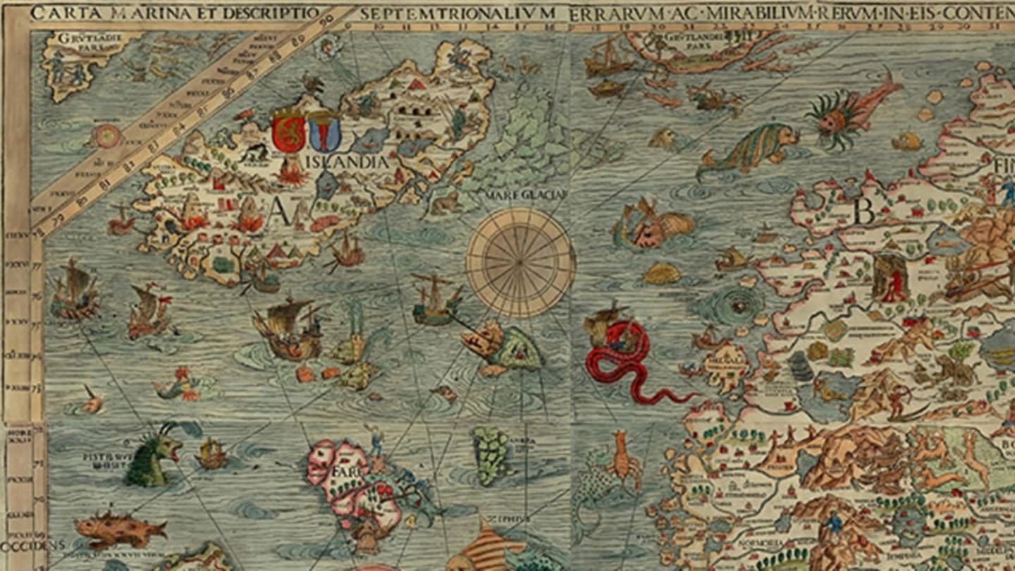 What's With the Sea Monsters on Old Maps? | Mental Floss