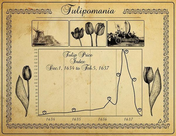 The 1636 Tulip Mania Defines the Present Economic Bubble | by Andrei  Tapalaga ✒️ | History of Yesterday